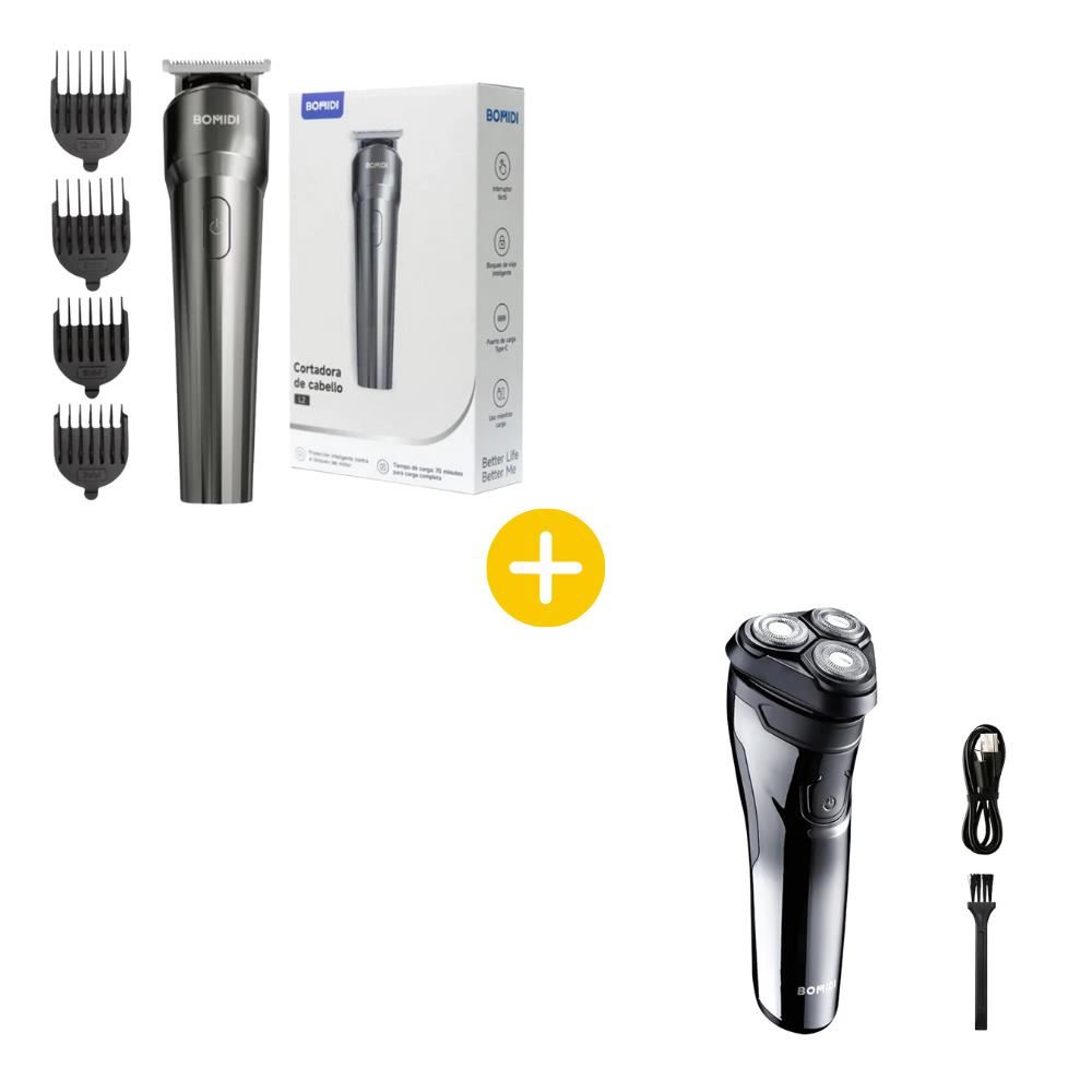 Kit Grooming Bomidi Afeitadora Eléctrica M3 y Bomidi L2